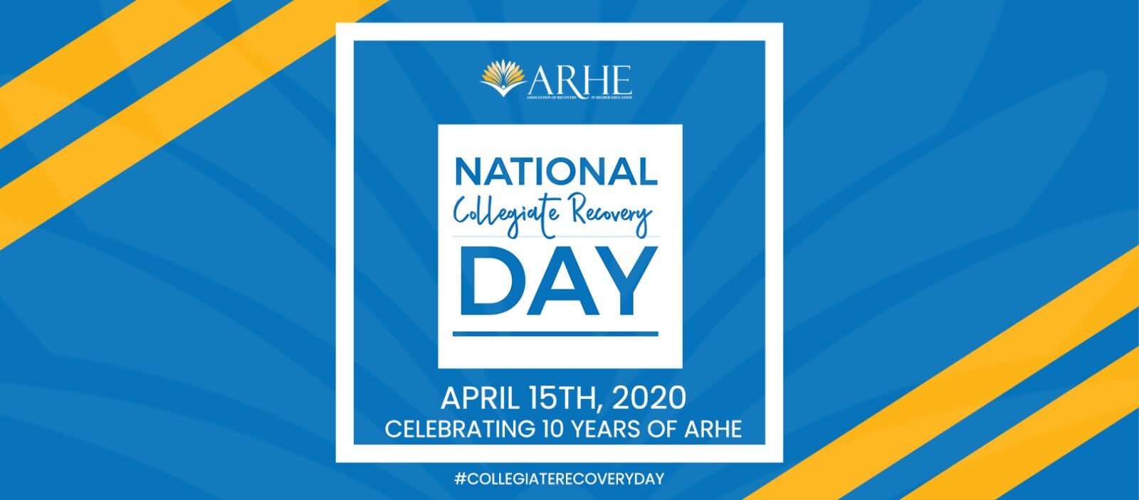 Inaugural National Collegiate Recovery Day 2020 Association Of