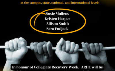 Collegiate Recovery Advocacy Panel Webinar