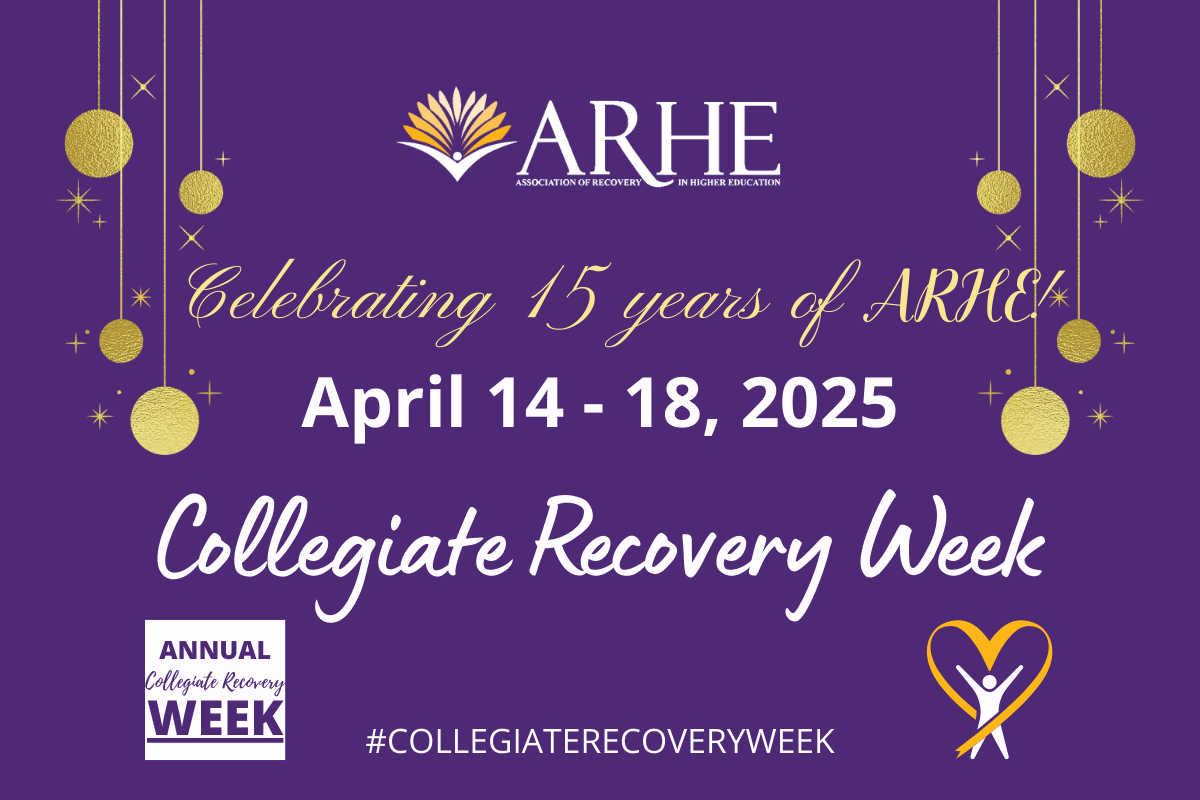 Collegiate Recovery Week - Notice