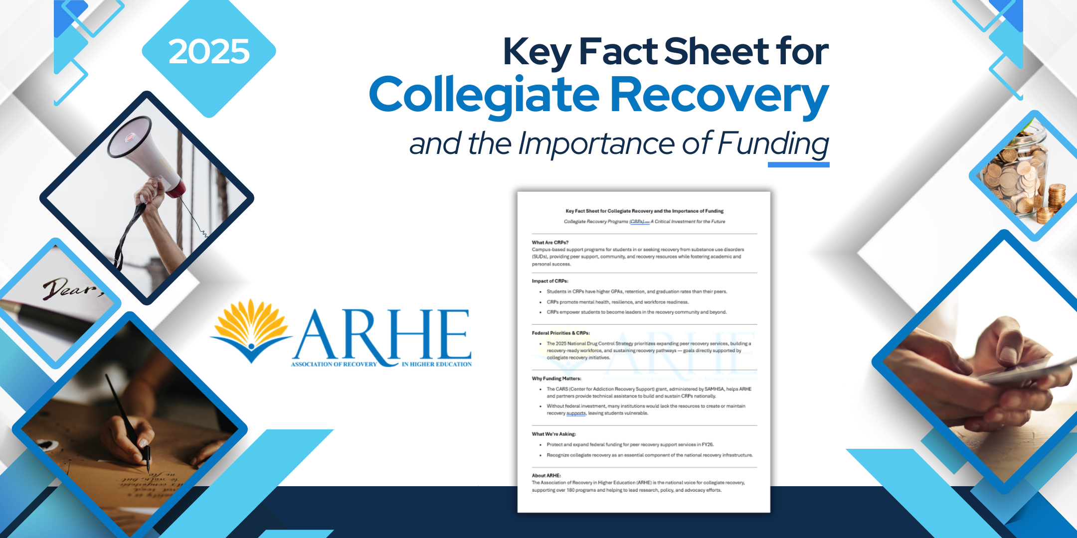 Key Facts on Collegiate Recovery Download Button