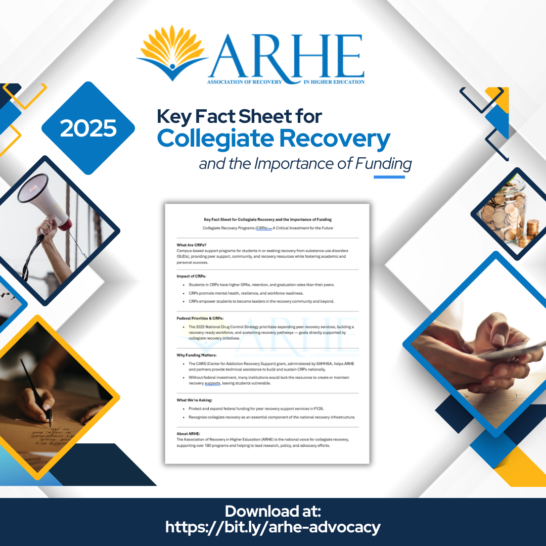 Key Fact Sheet for Collegiate Recovery - Graphic