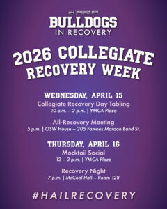 Mississippi State Collegiate Recovery Day Promotional Flyer