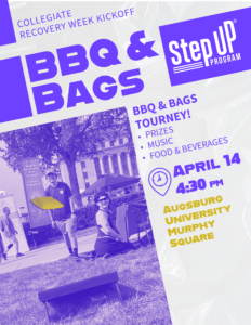 Augsburg University's CRW Event flyer